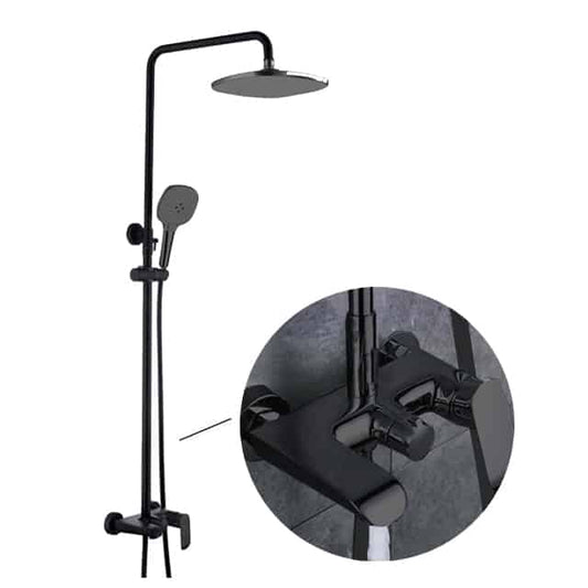 Zaffiro PRS-1108.44BK Rain Shower Set