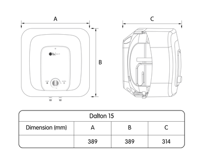 707 Dalton Storage Water Heater