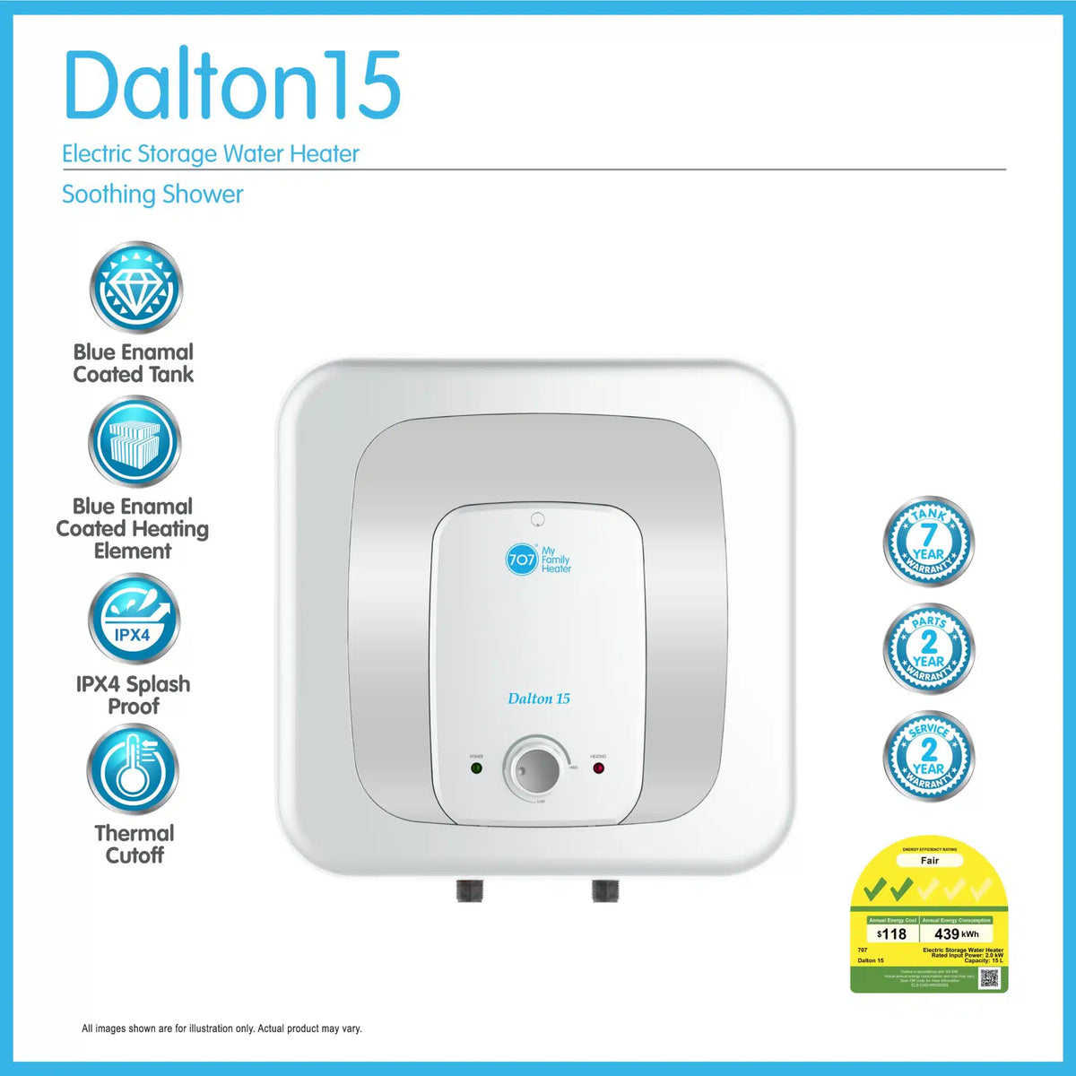 707 Dalton Storage Water Heater
