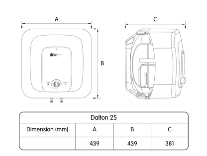 707 Dalton Storage Water Heater