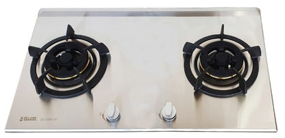 ELLANE 2-Burner Stainless Steel Gas Hob (EB-228SV)