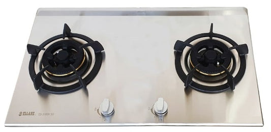ELLANE 2-Burner Stainless Steel Gas Hob (EB-228SV)