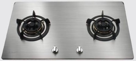 ELLANE 2-Burner Stainless Steel Gas Hob (ES-828SV)