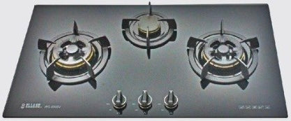 ELLANE 3-Burner Glass Gas Hob (EG-388SV)