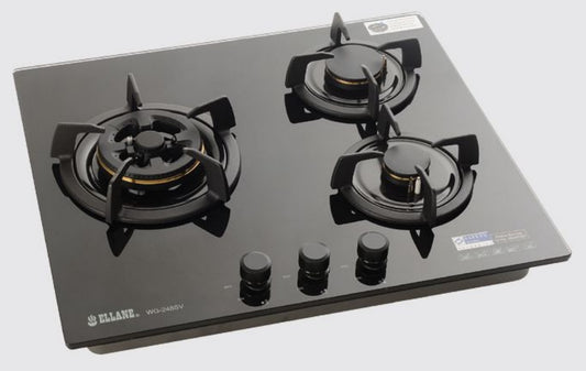 ELLANE 3-Burner Glass Gas Hob (WG-248SV)