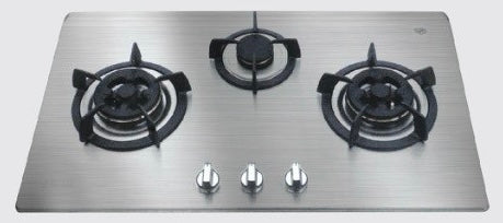 ELLANE 3-Burner Stainless Steel Gas Hob (ES-838SV)