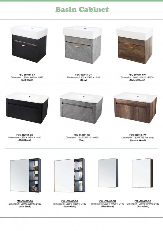 Fidelis Basin Cabinets