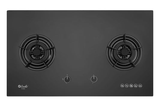 Izola Tempered Glass Built-In Hob (S-822)