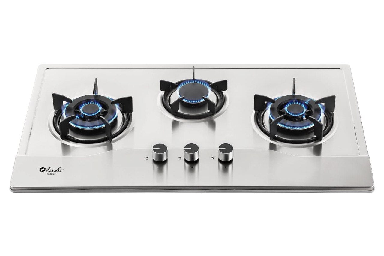 Izola Stainless Steel Built-In Hob (S-863)