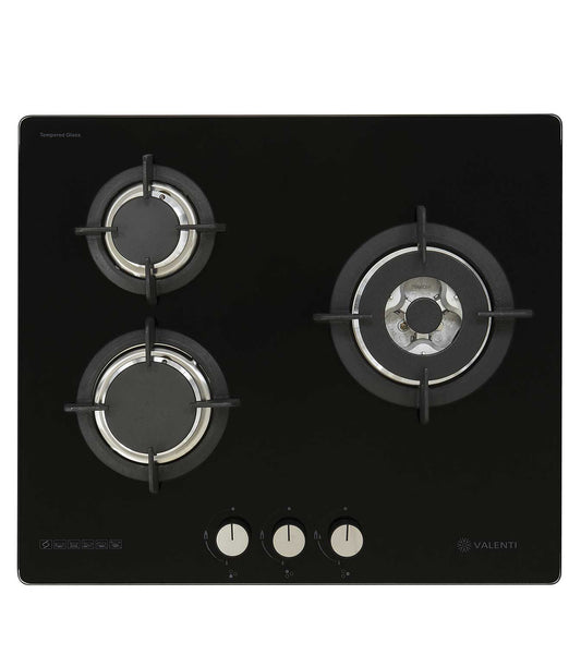 Valenti Glass Gas Hob (VC630GB)
