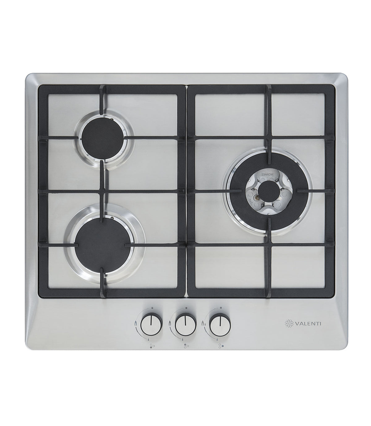 Valenti Stainless Steel Gas Hob (VC630SB)