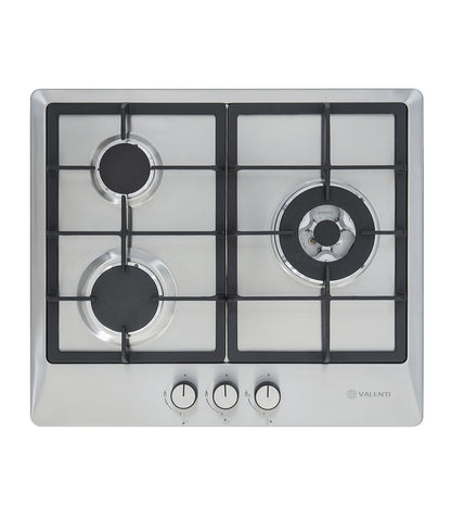 Valenti Stainless Steel Gas Hob (VC630SB)