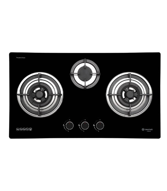 Valenti Glass Gas Hob (VC831G)
