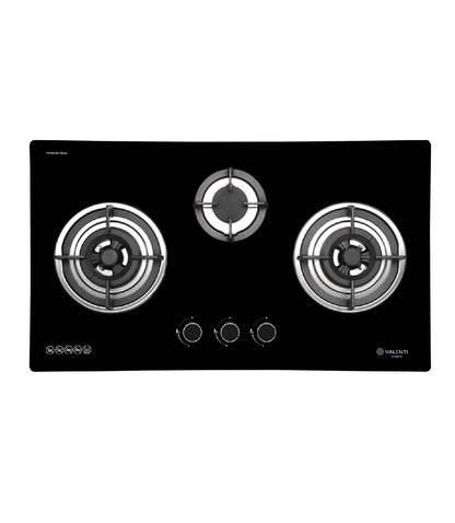 Valenti Glass Gas Hob (VC931G)