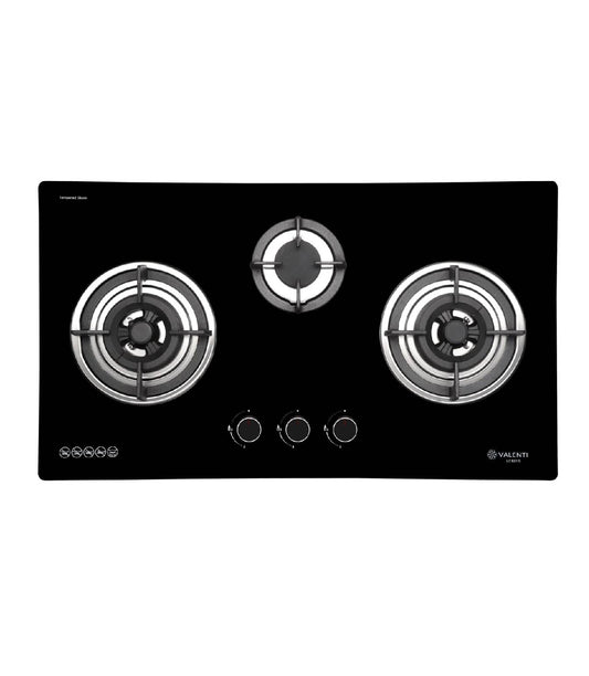 Valenti Glass Gas Hob (VC931G)