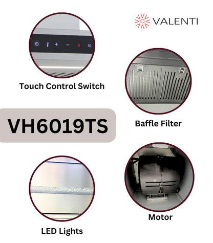 Valenti Chimney Hood (VH6019TS)