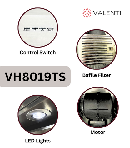 Valenti Chimney Hood (VH8019TS)