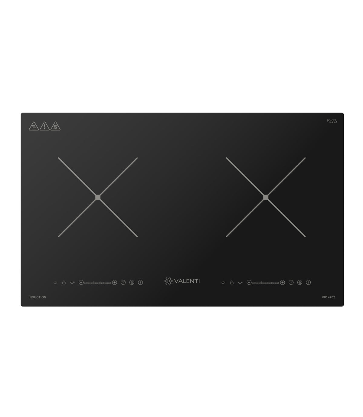 Valenti Induction Hob (VIC4702) with Free Slimline Hood